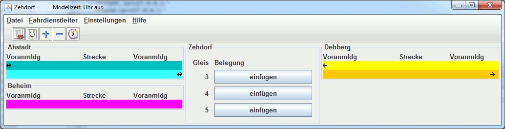 RgZm Hauptfenster